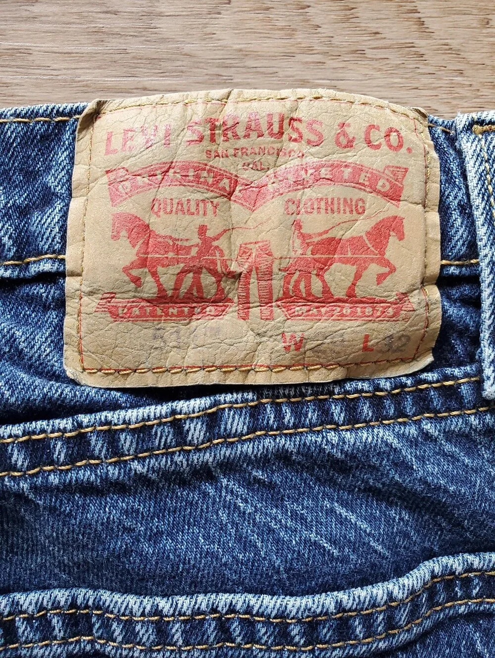 Levi's Blue Mens 511, Sz 29x32